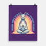 I Found Inner Peace-None-Matte-Poster-glitchygorilla