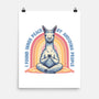 I Found Inner Peace-None-Matte-Poster-glitchygorilla