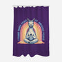 I Found Inner Peace-None-Polyester-Shower Curtain-glitchygorilla
