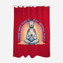 I Found Inner Peace-None-Polyester-Shower Curtain-glitchygorilla