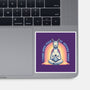 I Found Inner Peace-None-Glossy-Sticker-glitchygorilla