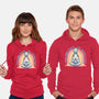 I Found Inner Peace-Unisex-Pullover-Sweatshirt-glitchygorilla