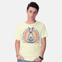 I Found Inner Peace-Mens-Basic-Tee-glitchygorilla