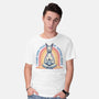 I Found Inner Peace-Mens-Basic-Tee-glitchygorilla