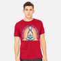 I Found Inner Peace-Mens-Heavyweight-Tee-glitchygorilla
