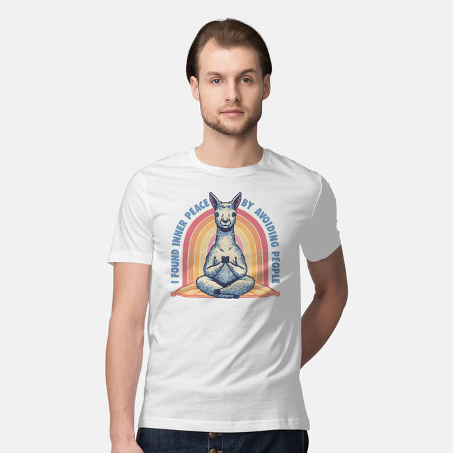 I Found Inner Peace-Mens-Premium-Tee-glitchygorilla
