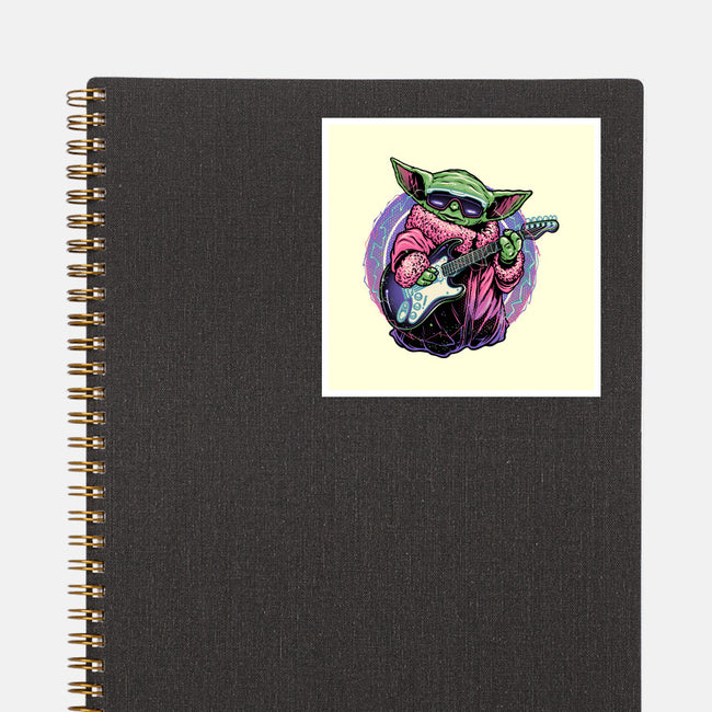 Electric Galaxy-None-Glossy-Sticker-glitchygorilla