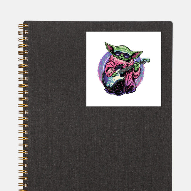 Electric Galaxy-None-Glossy-Sticker-glitchygorilla
