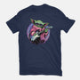 Electric Galaxy-Unisex-Basic-Tee-glitchygorilla