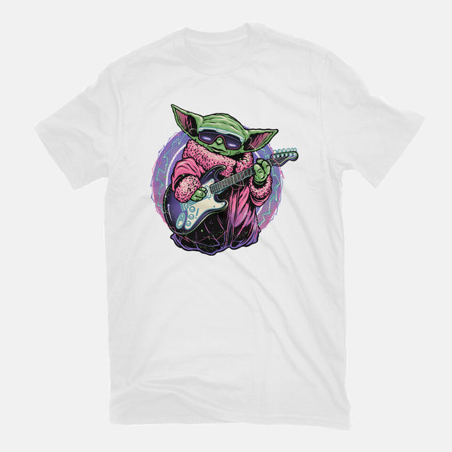 Electric Galaxy-Unisex-Basic-Tee-glitchygorilla
