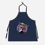 Electric Galaxy-Unisex-Kitchen-Apron-glitchygorilla