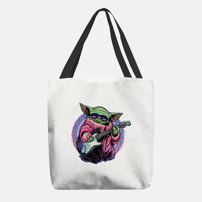 Electric Galaxy-None-Basic Tote-Bag-glitchygorilla