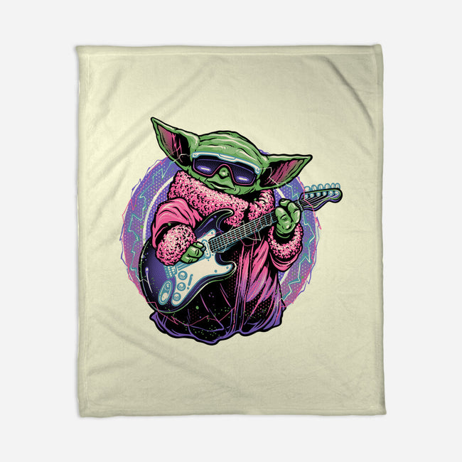 Electric Galaxy-None-Fleece-Blanket-glitchygorilla