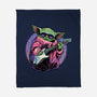 Electric Galaxy-None-Fleece-Blanket-glitchygorilla