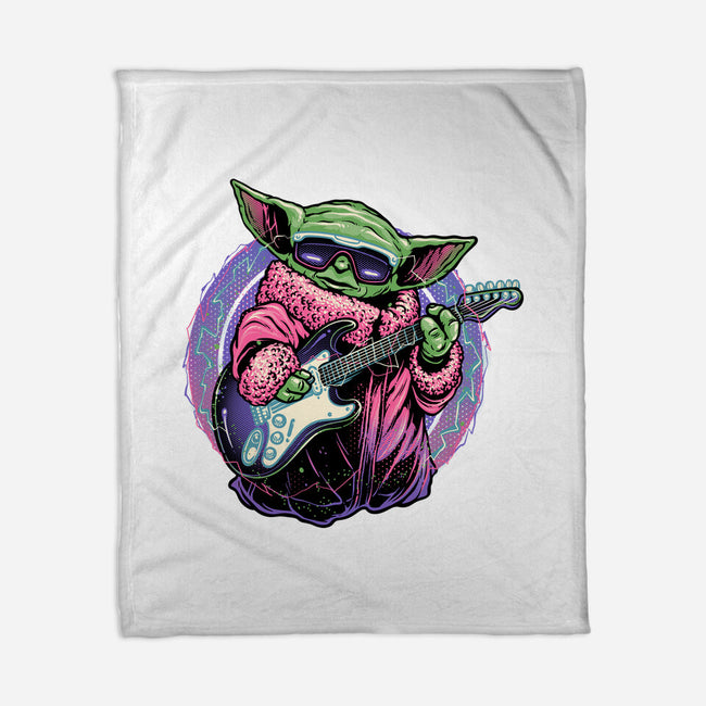 Electric Galaxy-None-Fleece-Blanket-glitchygorilla