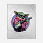 Electric Galaxy-None-Fleece-Blanket-glitchygorilla
