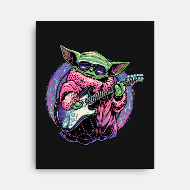 Electric Galaxy-None-Stretched-Canvas-glitchygorilla