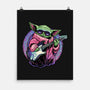 Electric Galaxy-None-Matte-Poster-glitchygorilla