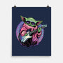 Electric Galaxy-None-Matte-Poster-glitchygorilla