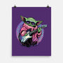 Electric Galaxy-None-Matte-Poster-glitchygorilla