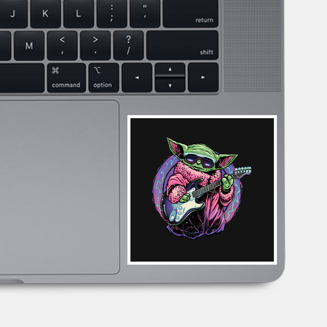 Electric Galaxy-None-Glossy-Sticker-glitchygorilla