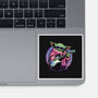 Electric Galaxy-None-Glossy-Sticker-glitchygorilla