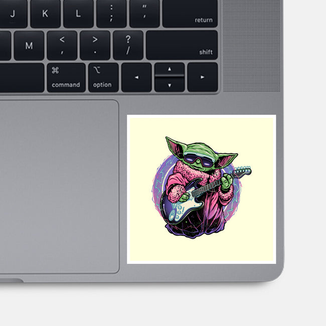 Electric Galaxy-None-Glossy-Sticker-glitchygorilla