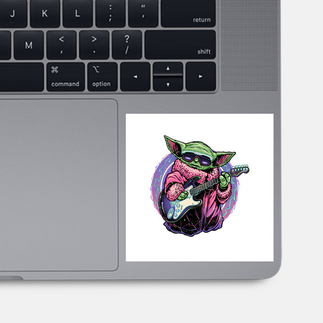 Electric Galaxy-None-Glossy-Sticker-glitchygorilla