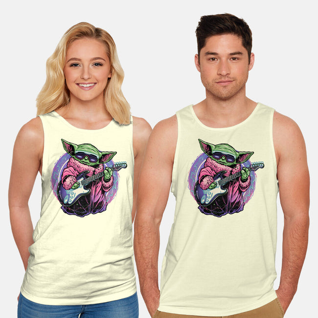 Electric Galaxy-Unisex-Basic-Tank-glitchygorilla