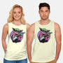 Electric Galaxy-Unisex-Basic-Tank-glitchygorilla