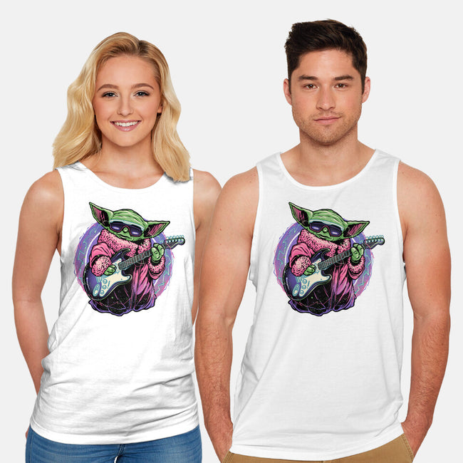 Electric Galaxy-Unisex-Basic-Tank-glitchygorilla