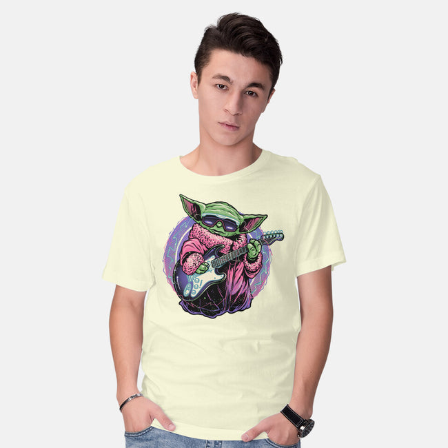 Electric Galaxy-Mens-Basic-Tee-glitchygorilla
