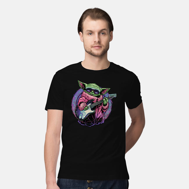Electric Galaxy-Mens-Premium-Tee-glitchygorilla