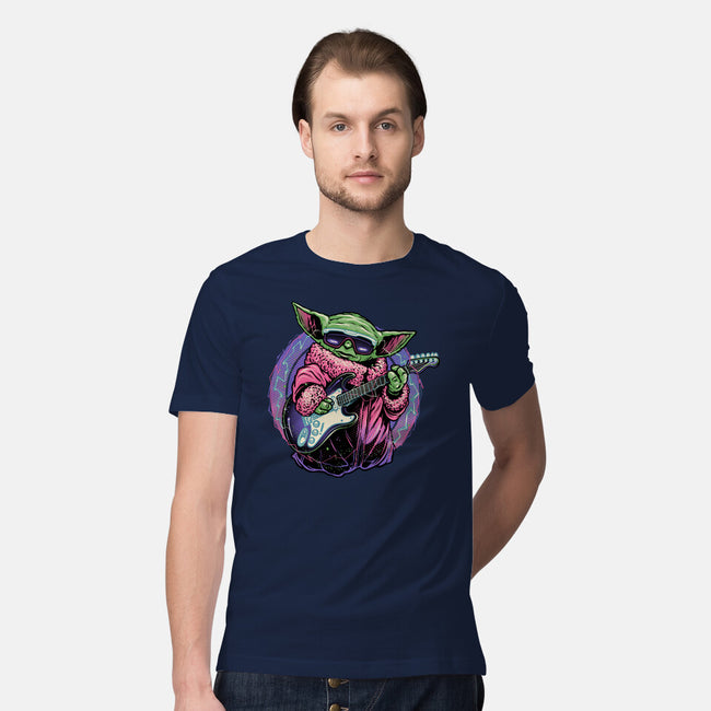 Electric Galaxy-Mens-Premium-Tee-glitchygorilla