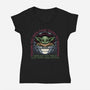 Path that leads to greatness-Womens-V-Neck-Tee-glitchygorilla