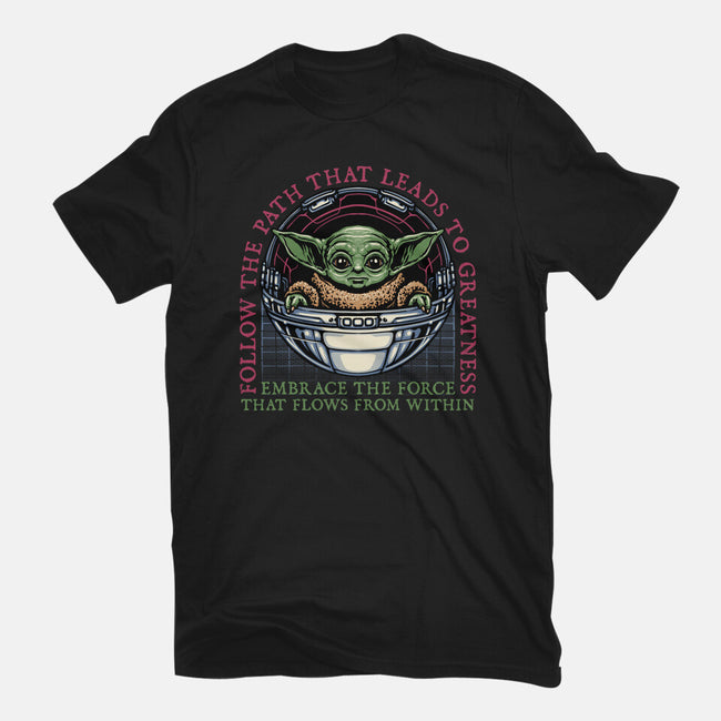 Path that leads to greatness-Mens-Premium-Tee-glitchygorilla