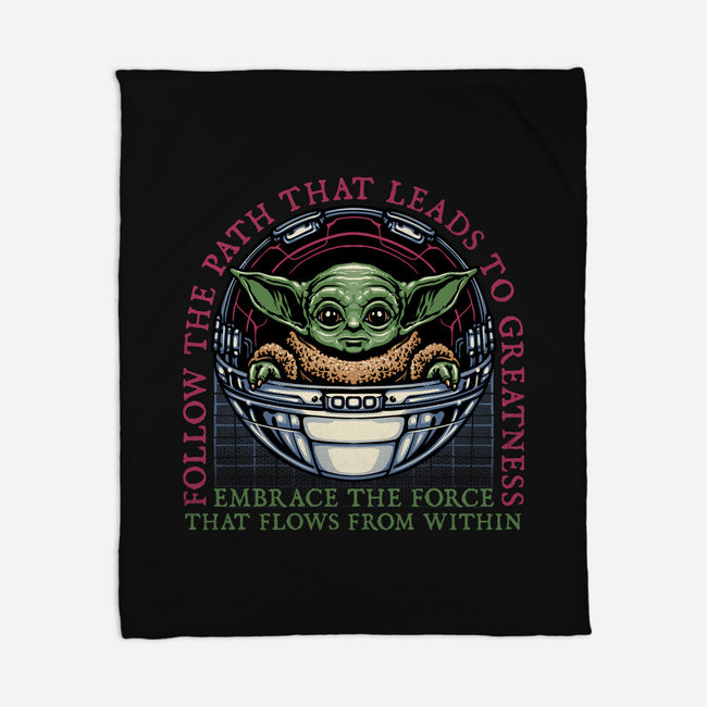 Path that leads to greatness-None-Fleece-Blanket-glitchygorilla