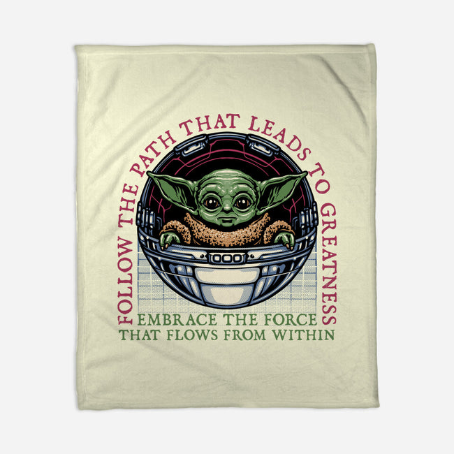 Path that leads to greatness-None-Fleece-Blanket-glitchygorilla
