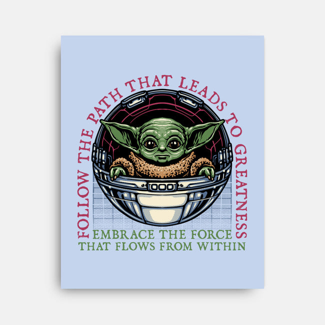 Path that leads to greatness-None-Stretched-Canvas-glitchygorilla