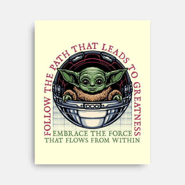 Path that leads to greatness-None-Stretched-Canvas-glitchygorilla