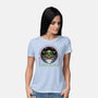 Path that leads to greatness-Womens-Basic-Tee-glitchygorilla