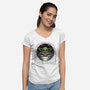 Path that leads to greatness-Womens-V-Neck-Tee-glitchygorilla