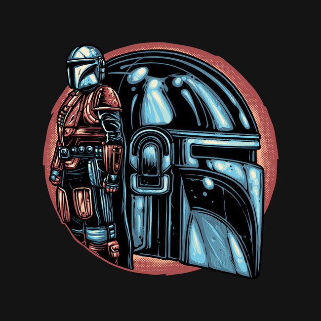 Bounty Hunters Code-None-Stretched-Canvas-glitchygorilla