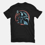 Bounty Hunters Code-Womens-Basic-Tee-glitchygorilla