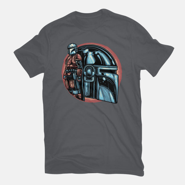 Bounty Hunters Code-Mens-Heavyweight-Tee-glitchygorilla