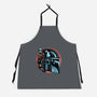 Bounty Hunters Code-Unisex-Kitchen-Apron-glitchygorilla