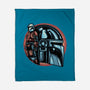Bounty Hunters Code-None-Fleece-Blanket-glitchygorilla