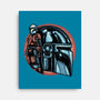 Bounty Hunters Code-None-Stretched-Canvas-glitchygorilla