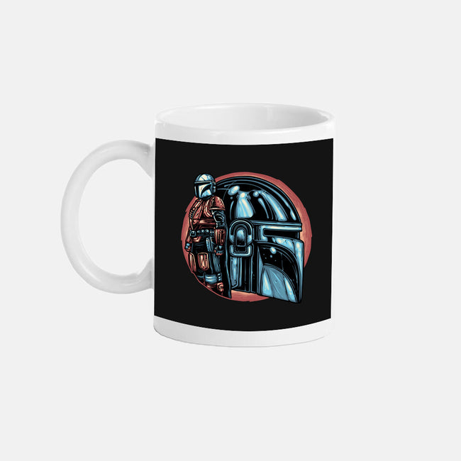 Bounty Hunters Code-None-Mug-Drinkware-glitchygorilla