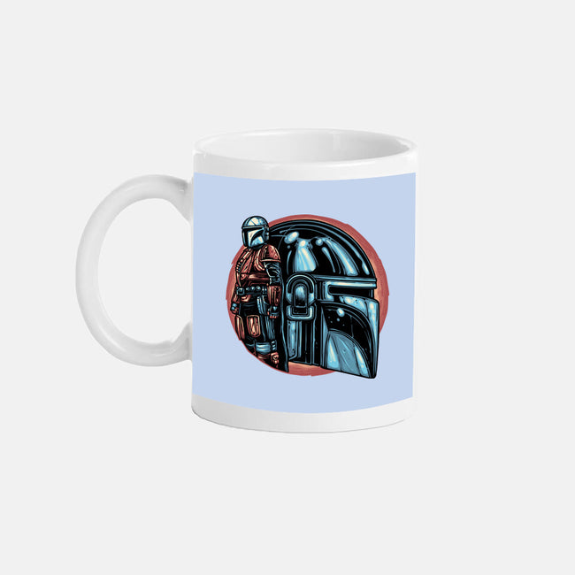 Bounty Hunters Code-None-Mug-Drinkware-glitchygorilla